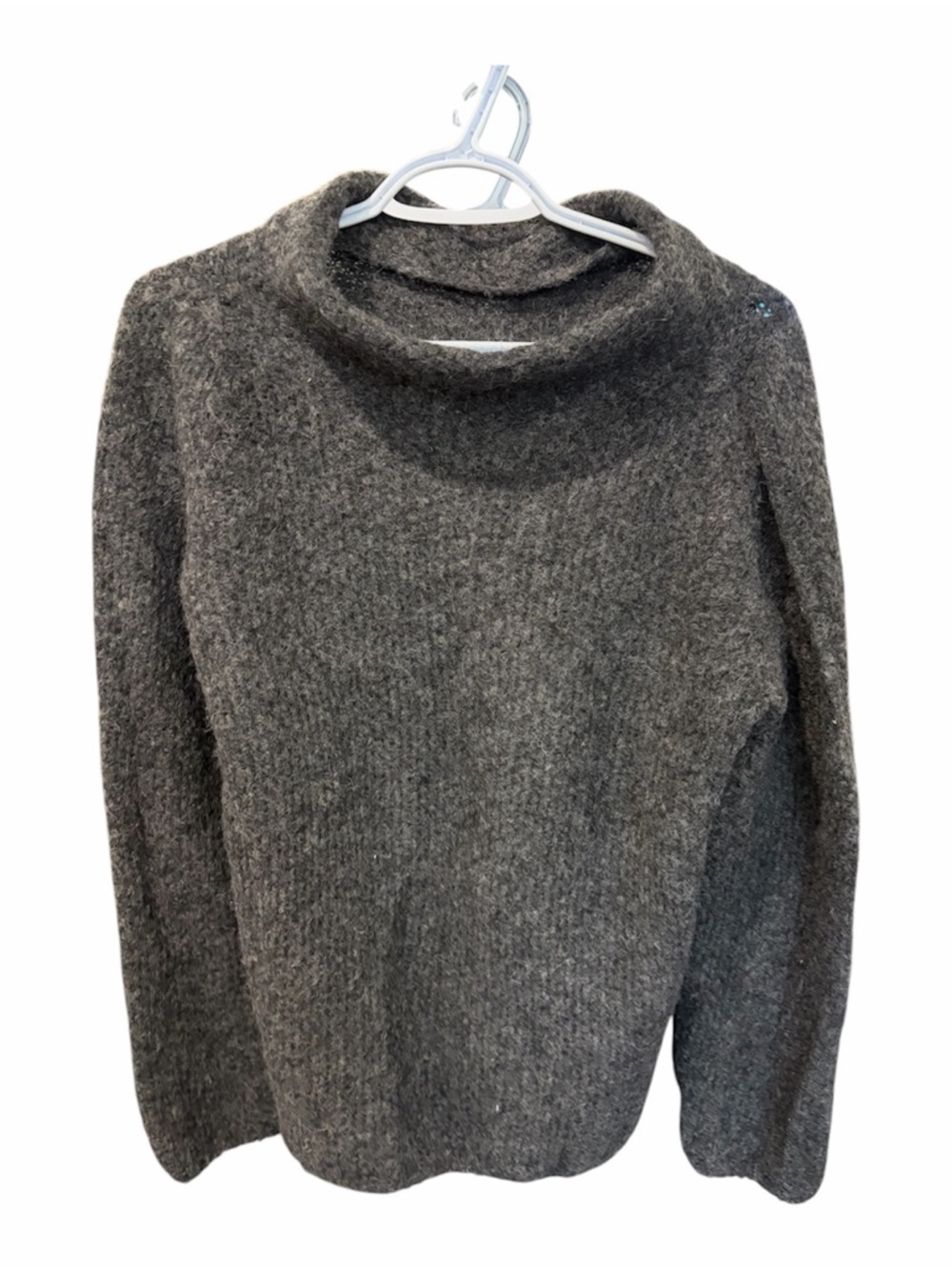 Charcoal Gray Turtleneck Sweater - Size 6 - Like New